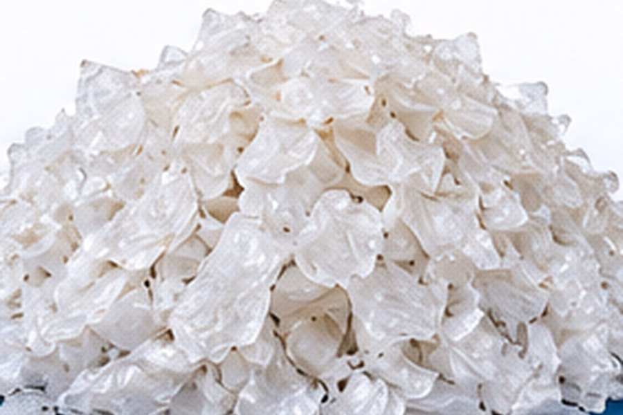 Imagem ilustrativa de PP branco para reciclagem